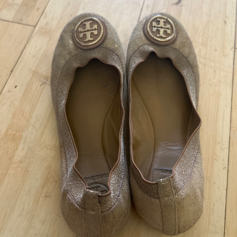 Tory Burch flats size 7.5 - Picture 2 of 3